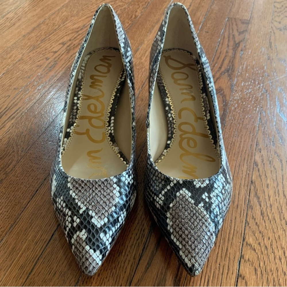Sam Edelman Snakeskin Pattern Heels - image 3